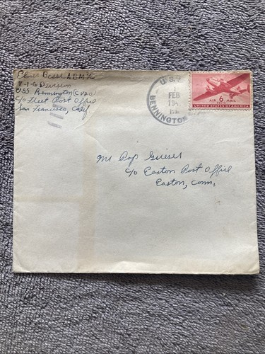 Ww2 uss bennington abm c - bennington, 3/c