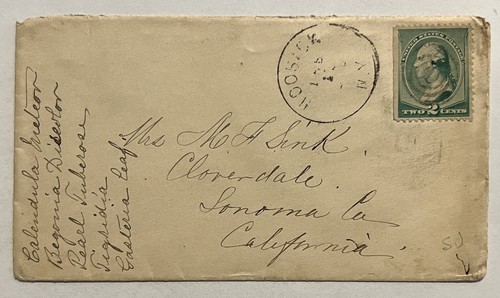 Fancy cancel 1800s hoosick - fancy,