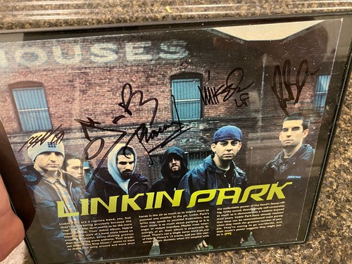Linkin park signed - park,
