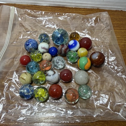 Lot vintage marbles - lot, 30