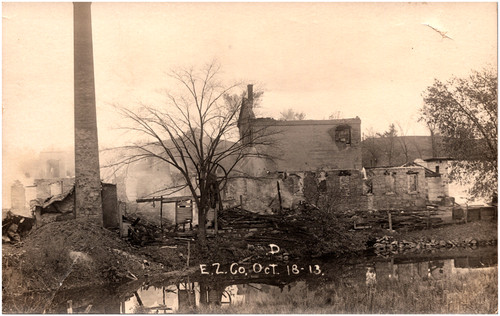 Plant ruins after - e.z.,